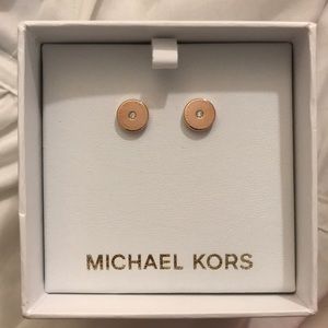 Michael Kors Rose Gold Earrings